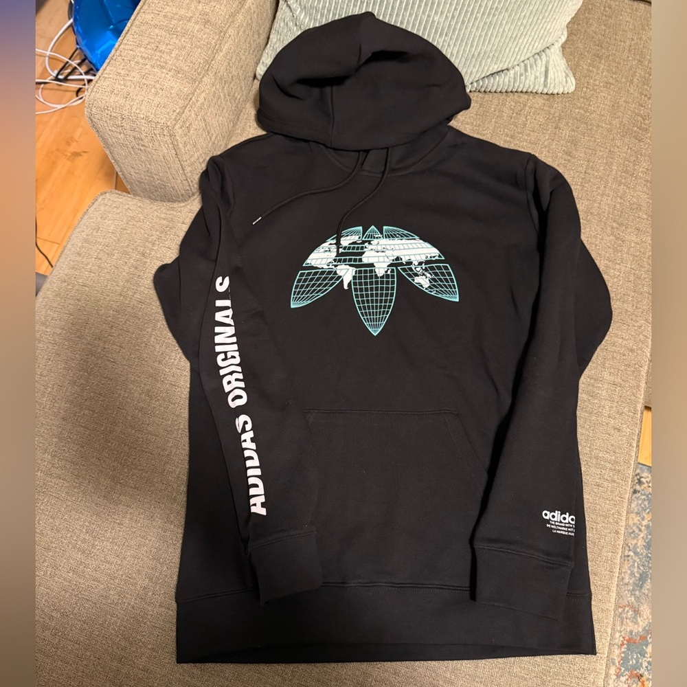 NWOT Adidas Originals Black Hoodie